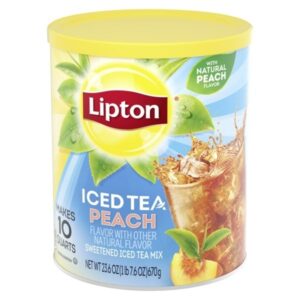 Lipton Iced Tea Peach Flavour 670g (23.6oz)