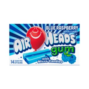 Airheads Blue Raspberry Gum 34g (1.185oz)