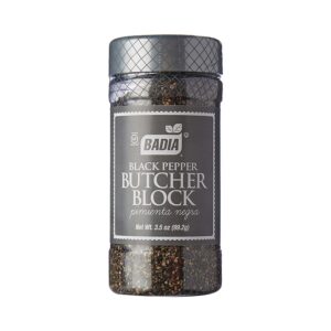 Badia Black Pepper Butcher Block 99.2g (3.5oz)