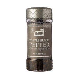 Badia Black Pepper Whole 56.7g (2oz)
