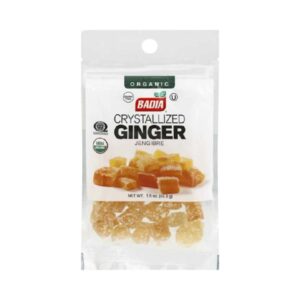Badia Crystallised Ginger (Organic) 42.5g (1.5oz)