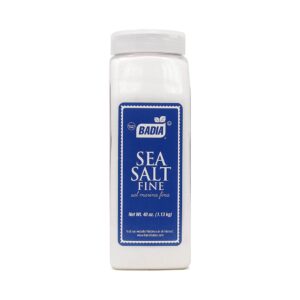 Badia Sea Salt Fine 1.13 kg (40oz)