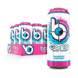 Bang Energy Rainbow Unicorn 500ml (16.9 fl.oz) (Pack of 12)