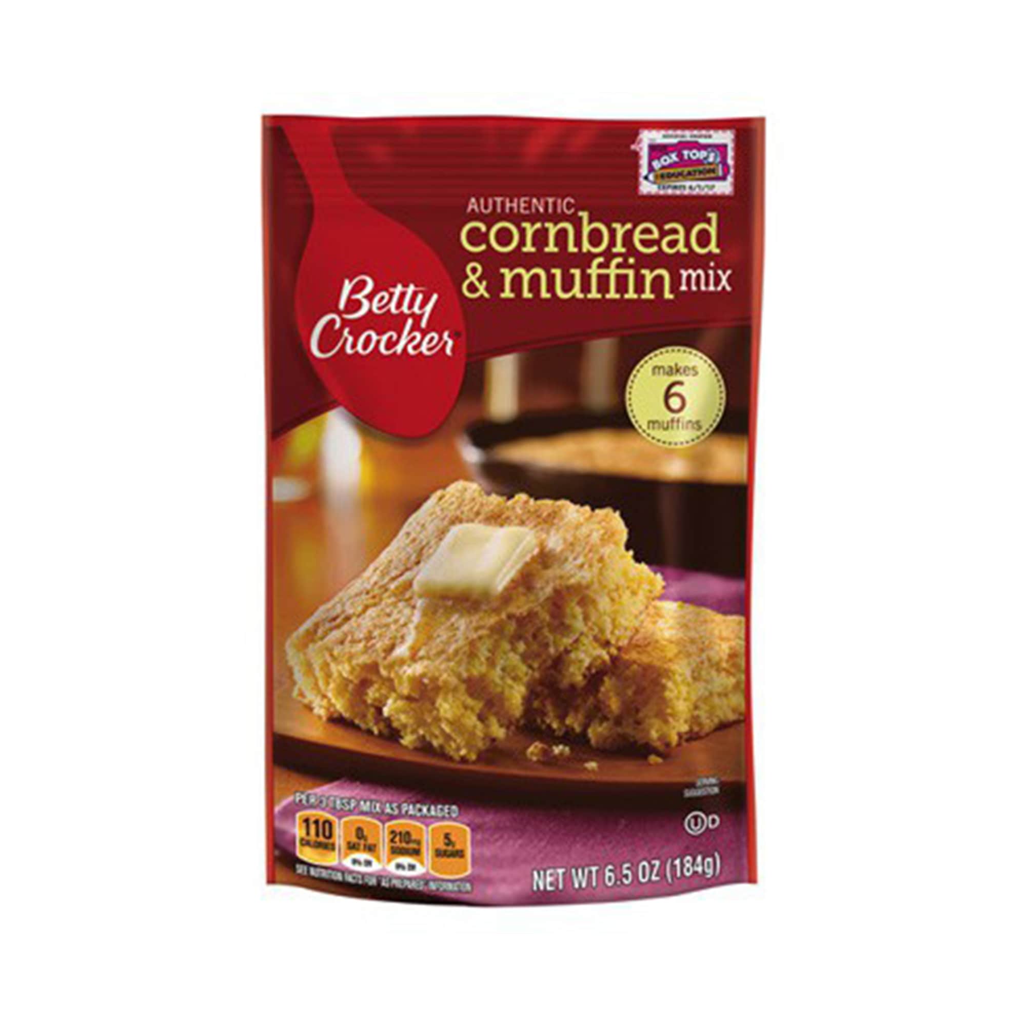 Betty Crocker Cornbread Muffin Mix 184g (6.5oz)