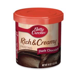 Betty Crocker Dark Chocolate Frosting 453g (16oz) - BB 12 MAY 2023