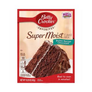 Betty Crocker Super Moist Butter Recipe Chocolate Cake Mix 432g