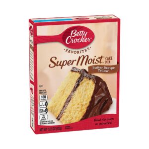 Betty Crocker Super Moist Butter Recipe Yellow Cake Mix 432g