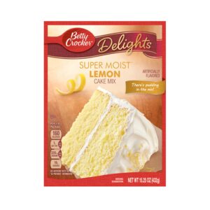 Betty Crocker Super Moist Lemon Cake Mix 432g - BB 2 June 23