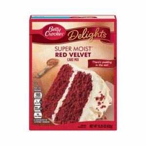 Betty Crocker Super Moist Red Velvet Cake Mix 432g (15.25oz)