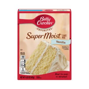 Betty Crocker Super Moist Vanilla Cake Mix 432g