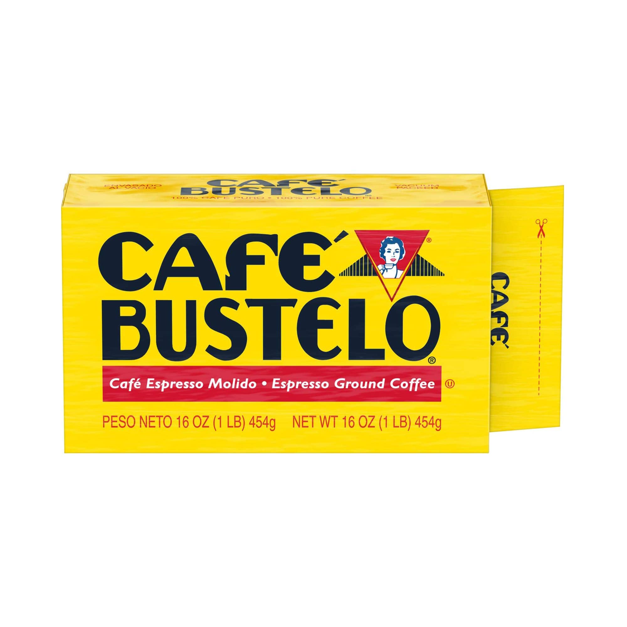 Cafe Bustelo Espresso Ground Coffee 454g (16oz)
