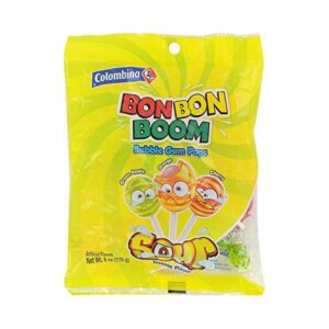 Colombina Bon Bon Boom Sour Peg Bags 170g (6oz)