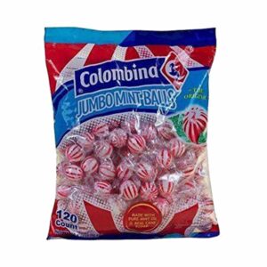 Colombina Jumbo Mint Balls 120ct