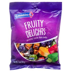 Colombina Fruity Delights Peg Bag 198g (7oz) - BB 30 June 23