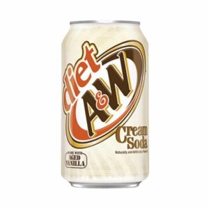 A&W Diet Cream Soda 355ml (12 Fl Oz)