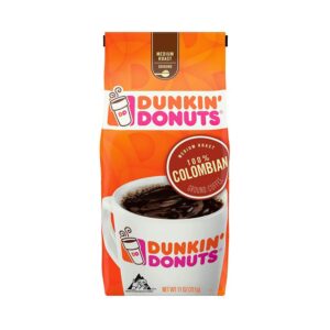 Dunkin Donuts 100% Colombian Ground Coffee 311g