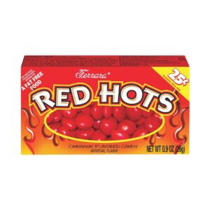 Ferrara Pan Red Hots $0.25 25.5g (0.9oz)