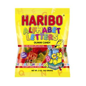 Haribo Alphabet Letters 142g (5oz) - BB 30 June 23