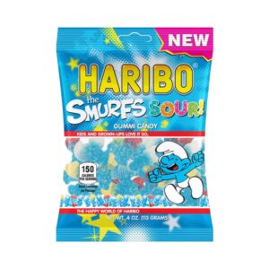 Haribo Sour Smurfs 113g (4oz)