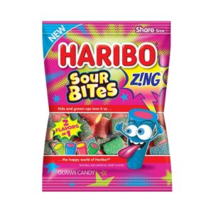 Haribo Zing Sour Bites 127g (4.5oz)