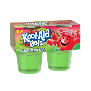 Kool Aid Gels Strawberry Kiwi 396g (14oz) (4 Count)
