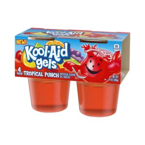 Kool Aid Gels Tropical Punch 396g (14oz) (4 Count)