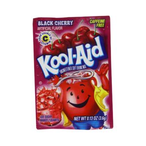 Kool Aid Sachet Black Cherry (2 Quarts)
