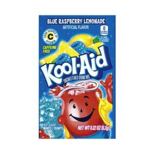 Kool Aid Sachet Blue Raspberry Lemonade (2 Quarts)