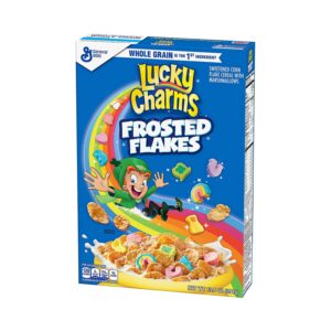 Lucky Charms Frosted Flakes Cereal 391g (13.8oz)