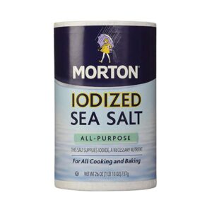 Morton Iodized Sea Salt 737g (26oz)