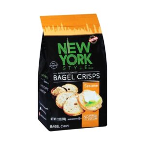 New York Style Sesame Bagel Crisps 204g (7.2oz)