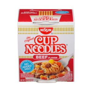 Nissin Cup Noodles Beef 64g (2.25oz)