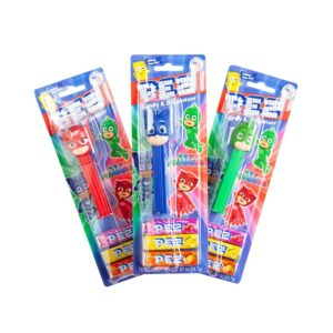 PEZ PJ Masks Dispenser & Candy 3 Tablet Packs 24.7g