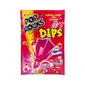 Pop Rocks Dips Sour Strawberry 18g (0.63oz)