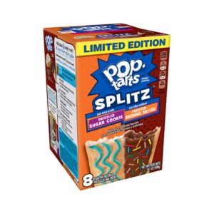 Pop Tarts Splitz Sugar Cookie &  Brownie Batter 400g 8pcs