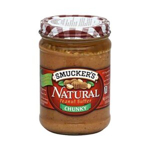 Smuckers Natural Chunky Peanut Butter 453g