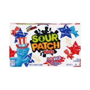 Sour Patch Kids Red, White & Blue Theatre Box 88g (3.1oz)