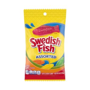 Swedish Fish Soft & Chewy Assorted Candy 226g