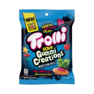 Trolli Gummi Creations Martian Mix 120g (4.25oz)