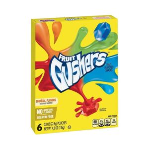 Betty Crocker Fruit Gushers Tropical 136g (4.8 oz) 