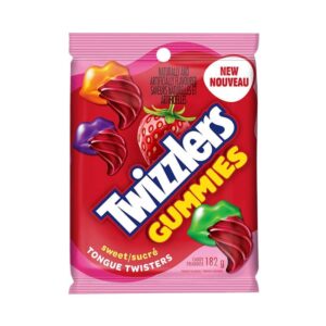 Twizzlers Tongue Twisters Sweet 182g