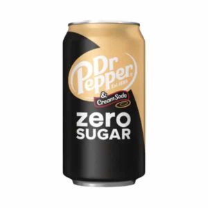 Dr Pepper Zero Cream Soda 355ml (12 fl.oz)