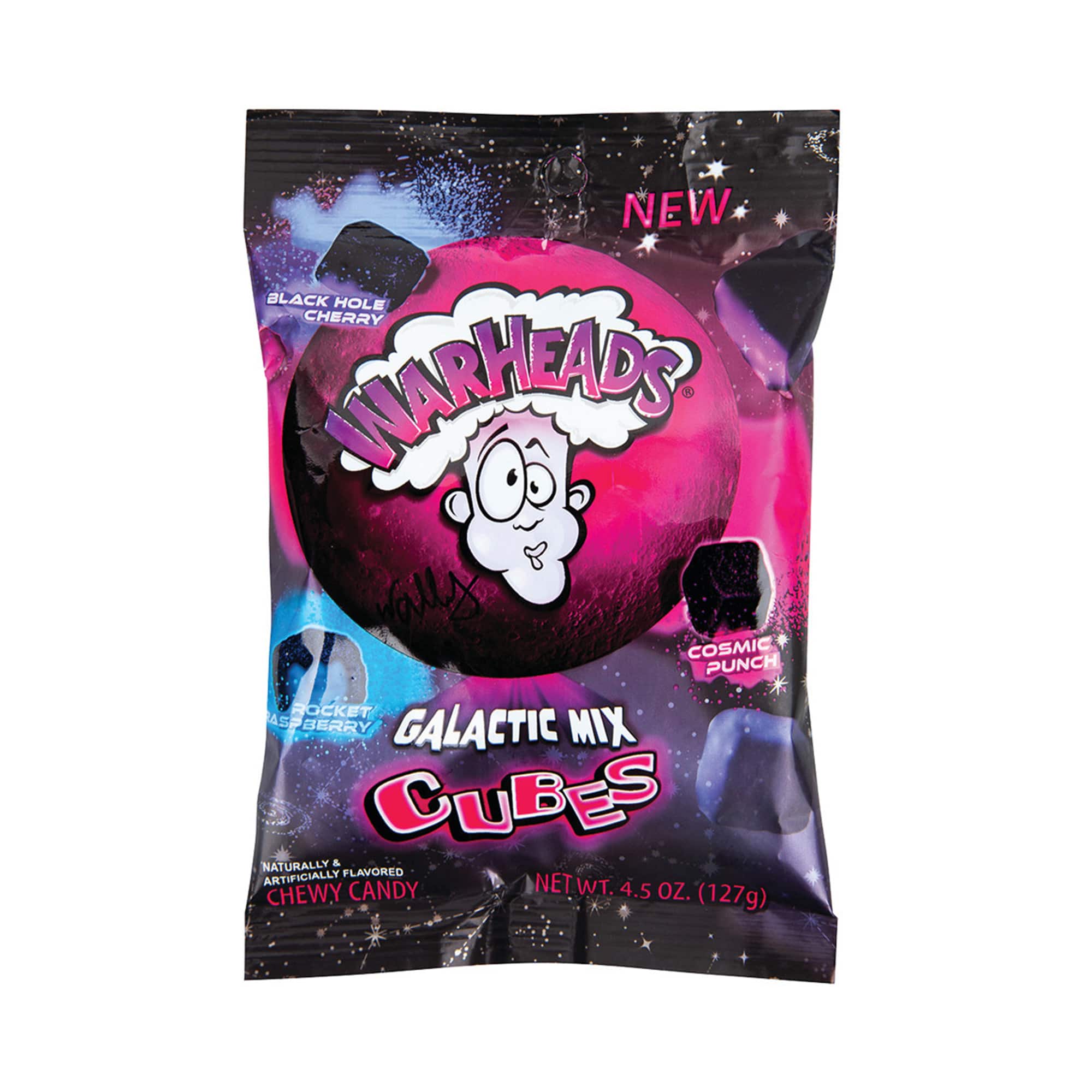 Warheads Galactic Cubes Bag 128g (4.5oz)