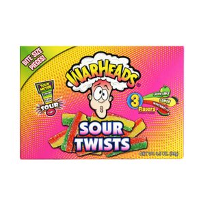 Warheads Sour Twists Theatre Box 99g (3.5oz)