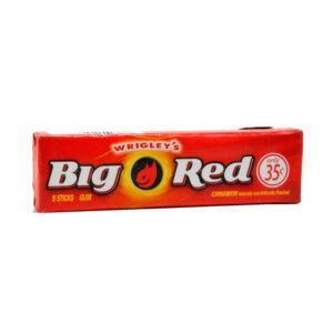 Wrigley's Big Red Chewing Gum 0.20g (5pcs)