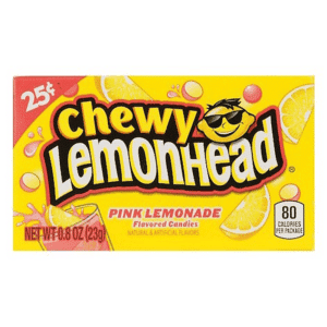 Lemonhead Chewy Pink Lemonade $0.25 Box 23g