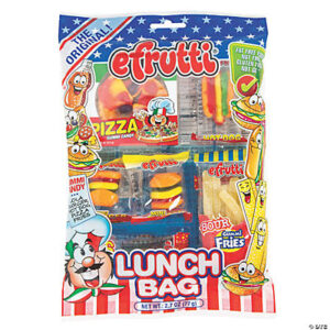 Efrutti Gummi Lunch Shelf Tray 77g (2.7oz)