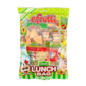 Efrutti Gummi Sour Lunch Shelf Tray 77g (2.7oz)