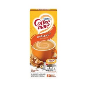 Coffee Mate Hazelnut Liquid 50 Count 10.60g (0.375oz)