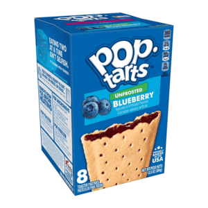 Pop Tarts Unfrosted Blueberry 384g 8pcs